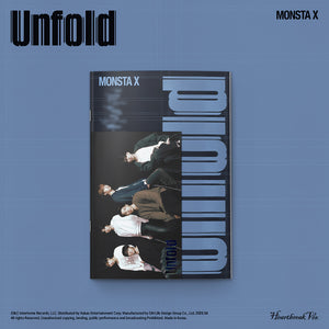 [PRE-ORDER] (KOR VER.) MONSTA X (몬스타엑스) Album - [Unfold]