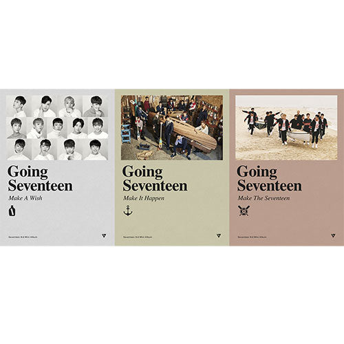 [PRE-ORDER] SEVENTEEN (세븐틴) 3RD MINI ALBUM - [Going Seventeen] (RE-RELEASE) - EVE PINK K-POP