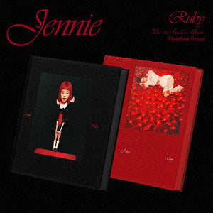 JENNIE (제니) THE 1ST STUDIO ALBUM - [Ruby] (+EXCLUSIVE PHOTOCARD)