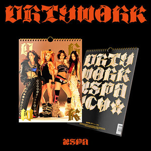 aespa (에스파 ) Single Album - [Dirty Work] (Dirty Worker Ver. +EXCLUSIVE PHOTOCARD)