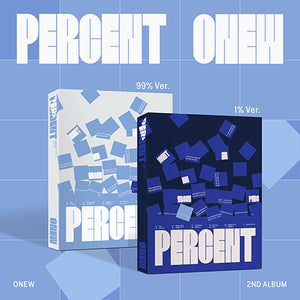 ONEW (온유) 2nd Album - [PERCENT] (Photobook Ver.)