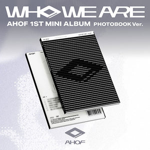 AHOF (아홉) 1st Mini Album - [WHO WE ARE] (PHOTOBOOK Ver.)