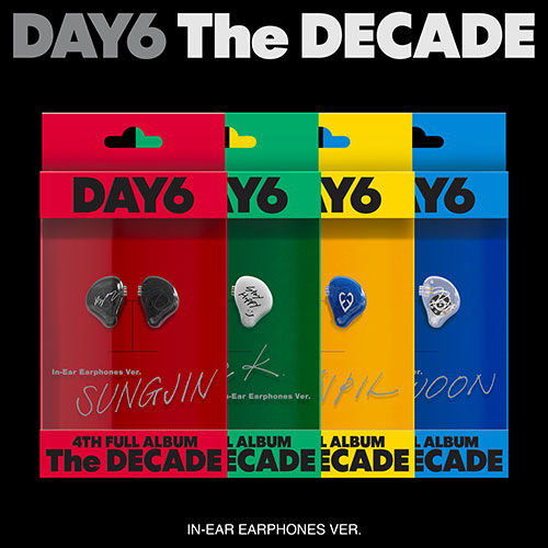 [PRE-ORDER] DAY6 (데이식스) 4th Album - [The DECADE] (IN-EAR EARPHONES ver.)