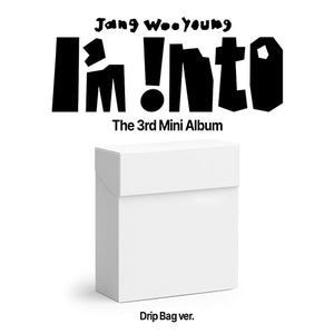 JANG WOOYOUNG (장우영) 3rd Mini Album - [I'm into] (Drip Bag ver.)