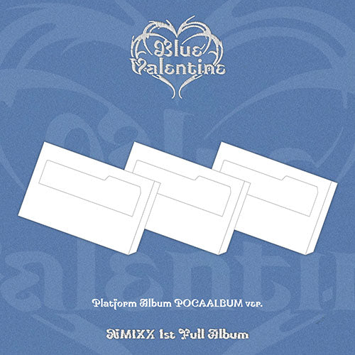 [PRE-ORDER] NMIXX (엔믹스) 1st Full Album - [Blue Valentine] (Platform Album POCAALBUM Ver. +EXCLUSIVE PHOTOCARD)