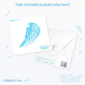 [PRE-ORDER] TWS (투어스) 4th Mini Album - [play hard] (COMPACT Ver. +EXCLUSIVE PHOTOCARD)