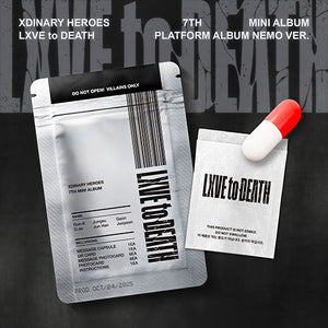 [PRE-ORDER] XDINARY HEROES (엑스디너리 히어로즈) ALBUM - [LXVE to DEATH] (Platform Album Nemo Ver.)