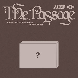 [PRE-ORDER] AHOF (아홉) 2ND MINI ALBUM - [The Passage] (QR ALBUM Ver.)