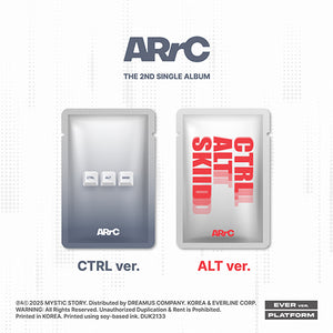 ARrC (아크) The 2nd Single Album - [CTRL+ALT+SKIID] (CTRL & ALT Ver.)