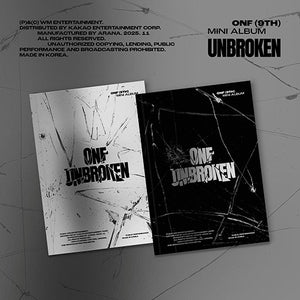 [PRE-ORDER] ONF (온앤오프) 9th Mini Album - [UNBROKEN]