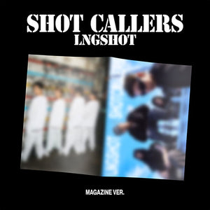 LNGSHOT (롱샷) EP Album - [SHOT CALLERS] (Magazine Ver.)
