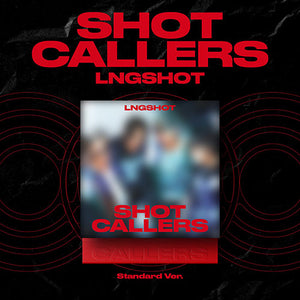 LNGSHOT (롱샷) EP Album - [SHOT CALLERS] (Standard Ver.) - EVE PINK K-POP