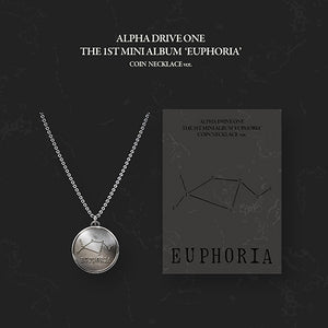 ALPHA DRIVE ONE 1st Mini Album - [EUPHORIA] (COIN NECKLACE ver.) - EVE PINK K-POP