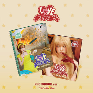 YENA (최예나) 5th Mini Album - [LOVE CATCHER] - EVE PINK K-POP