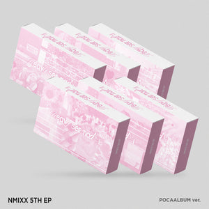 [PRE-ORDER] NMIXX (엔믹스) 5th EP Album - [Heavy Serenade] (POCAALBUM Ver. + EXCLUSIVE PHOTOCARD) - EVE PINK K-POP