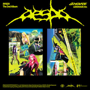 aespa (에스파) The 2nd Album - [LEMONADE] (LEMONADE Ver.) - EVE PINK K-POP