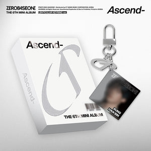 [PRE-ORDER] ZEROBASEONE (제로베이스원) The 6th Mini Album - [Ascend-] (LENTICULAR KEYRING Ver.)