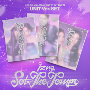 [PRE-ORDER] izna (이즈나) 3rd Mini Album - [SET THE TEMPO] (UNIT Ver.)