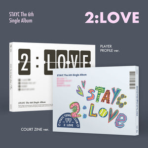 [PRE-ORDER] STAYC (스테이씨) 6th Single Album - [2:LOVE] (+ EXCLUSIVE PHOTOCARD) - EVE PINK K-POP