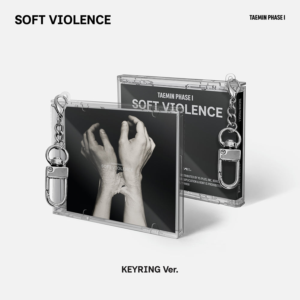 [PRE-ORDER] TAEMIN (태민) Album - [PHASE I : Soft Violence] (KEYRING Ver.)