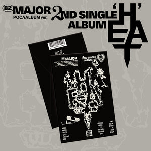 [PRE-ORDER] (KOR VER) 82MAJOR (82메이저) 2nd Single Album - [HEAT] (POCA ver.)