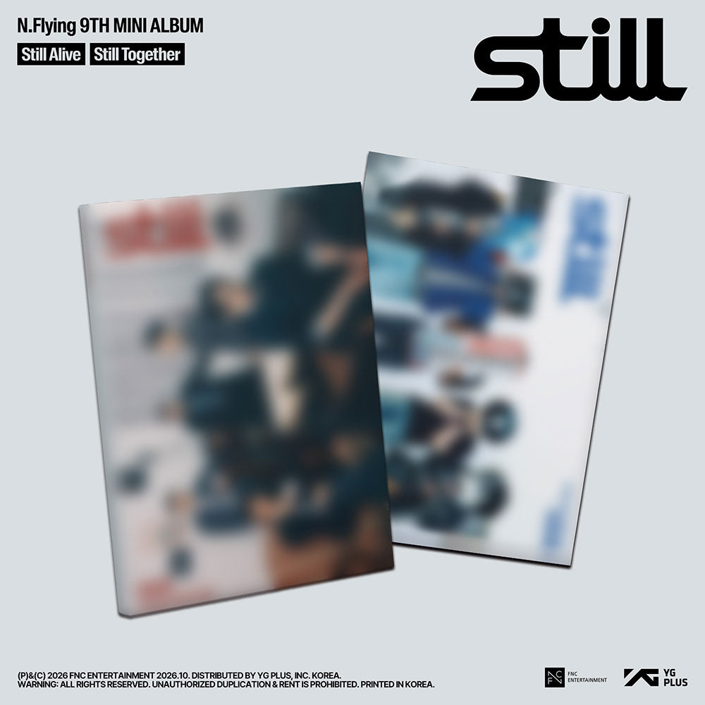 [PRE-ORDER] N.Flying (엔플라잉) 9th Mini Album - [STILL] (Still Alive / Still Together Ver.)