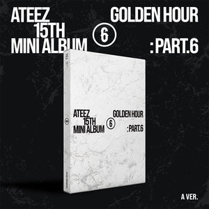 [PRE-ORDER] (KOR VER.) ATEEZ (에이티즈) 15th Mini Album - [GOLDEN HOUR : Part.6] (A / DIARY / Z Ver.)