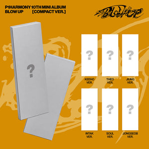 [PRE-ORDER} (KOR VER.) P1Harmony (피원하모니) 10th Mini Album - [BLOW UP] (Compact Ver. + Exclusive Photocard)