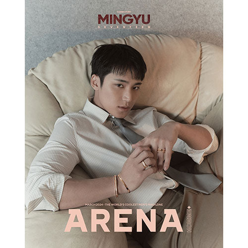 ARENA HOMME+ (아레나 옴므 플러스) - MARCH 2024 [COVER: MINGYU (SVT)]