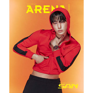 ARENA HOMME+ KOREA (아레나) - AUGUST 2025 [COVER: SAN (ATEEZ)]