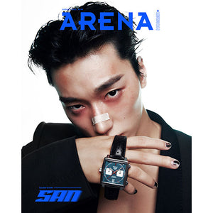 ARENA HOMME+ KOREA (아레나) - AUGUST 2025 [COVER: SAN (ATEEZ)]
