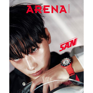 ARENA HOMME+ KOREA (아레나) - AUGUST 2025 [COVER: SAN (ATEEZ)]