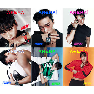 ARENA HOMME+ KOREA (아레나) - AUGUST 2025 [COVER: SAN (ATEEZ)]