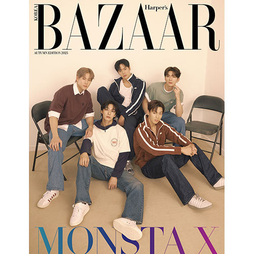 [PRE-ORDER] BAZAAR KOREA (바자) - AUTUMN EDITION 2025 [COVER: MONSTA X]