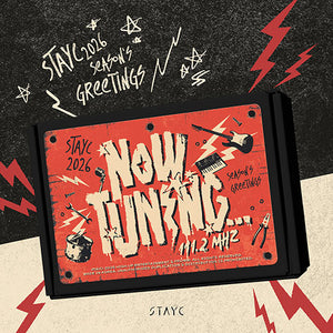 [PRE-ORDER] STAYC (스테이씨) - 2026 SEASON'S GREETINGS [NOW TUNING… 111.2MHz] (+EXCLUSIVE PHOTOCARD)