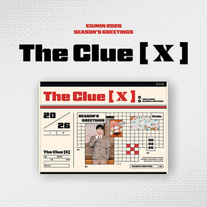 XIUMIN (시우민) - 2026 SEASON’S GREETINGS [The Clue [X]] (+POB) - EVE PINK K-POP