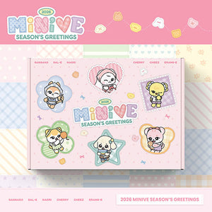 MINIVE (IVE 아이브) - 2026 SEASON’S GREETINGS - EVE PINK K-POP