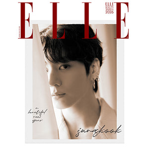 ELLE KOREA (엘르) - JANUARY 2026 EDITION [COVER: JUNGKOOK] - EVE PINK K-POP