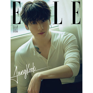 ELLE KOREA (엘르) - JANUARY 2026 EDITION [COVER: JUNGKOOK] - EVE PINK K-POP