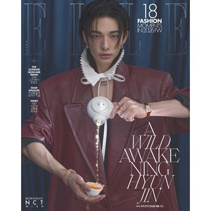 ELLE (엘르) - APRIL 2026 [COVER: HYUNJIN (STRAY KIDS)] (BOOK IN BOOK NCT WISH) - EVE PINK K-POP