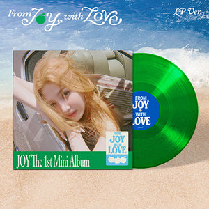 [PRE-ORDER] JOY (조이) 1st Mini Album - [From JOY, with Love] (LP Ver.)