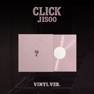 [PRE-ORDER] JISOO (지수) Single Album - [CLICK] (VINYL VER.)