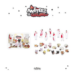 [PRE-ORDER] ATEEZ X ANITEEZ IN THE CALLING MD - [TIN CASE STICKER SET]