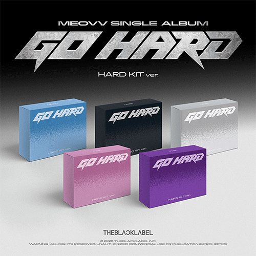 [PRE-ORDER] MEOVV (미야오) Single Album - [GO HARD] (HARD KIT Ver.)