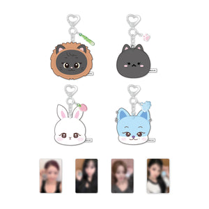 KISS OF LIFE (키스오브라이프) The 2nd Anniversary MD - [FACE DOLL KEYRING]