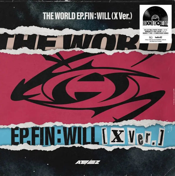 ATEEZ ALBUM - [THE WORLD EP.FIN : WILL] (X VER)