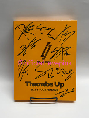 [AUTOGRAPHED] BLANK2Y - [K2Y I : CONFIDENCE - Thumbs Up] 1st Mini Album