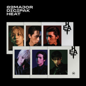 [AUTOGRAPHED] (U.S. VER) 82MAJOR (82메이저) 2nd Single Album - [HEAT] (Digipak) - EVE PINK K-POP