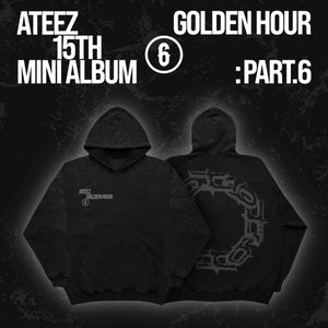 [PRE-ORDER] (U.S. VER.) ATEEZ (에이티즈) - [GOLDEN HOUR : Part.6] (HOODIE)