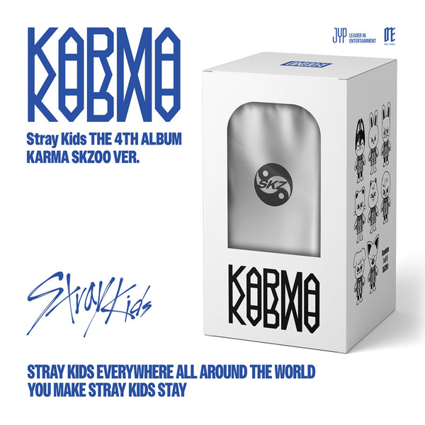 [PRE-ORDER] STRAY KIDS (스트레이 키즈) 4th Album - [KARMA] (SKZOO VER. +SOUND WAVE GIFT)